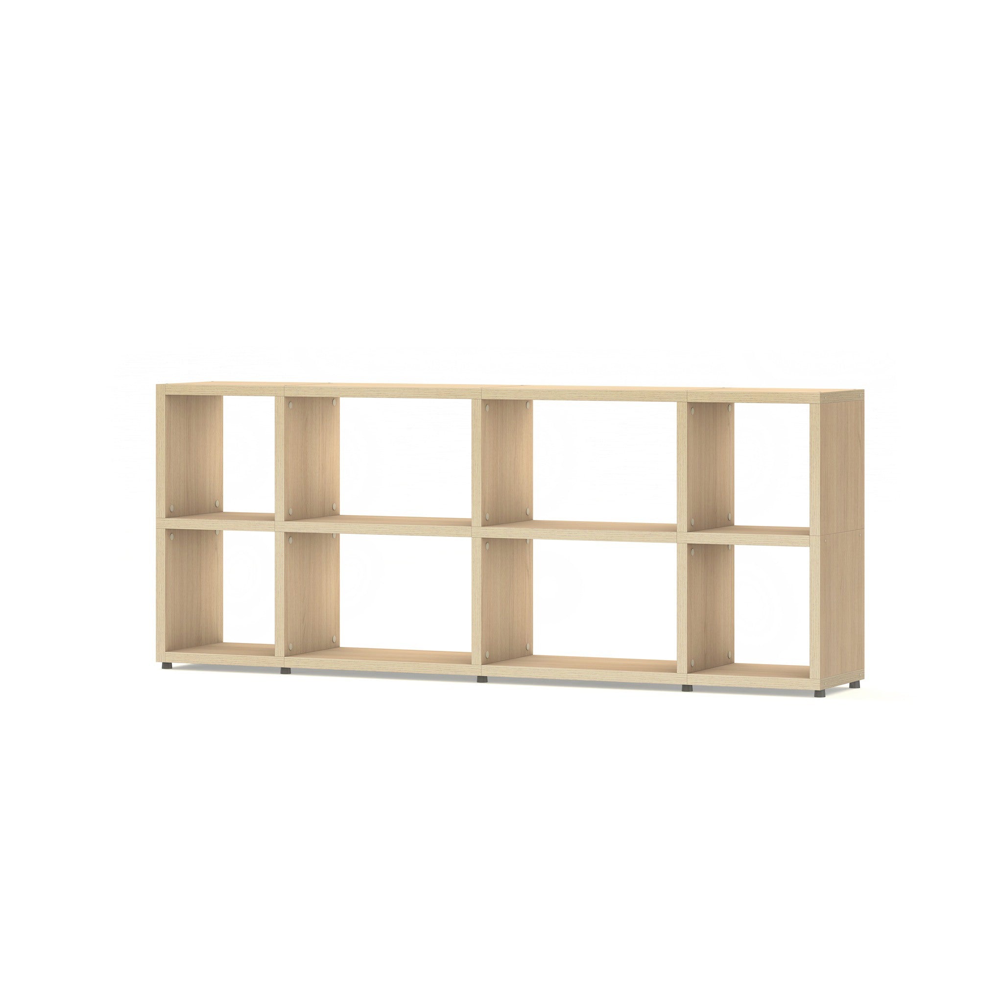 Janne Modern and Contemporary Finished 8-Cube Multipurpose Storage Shelf main image 1