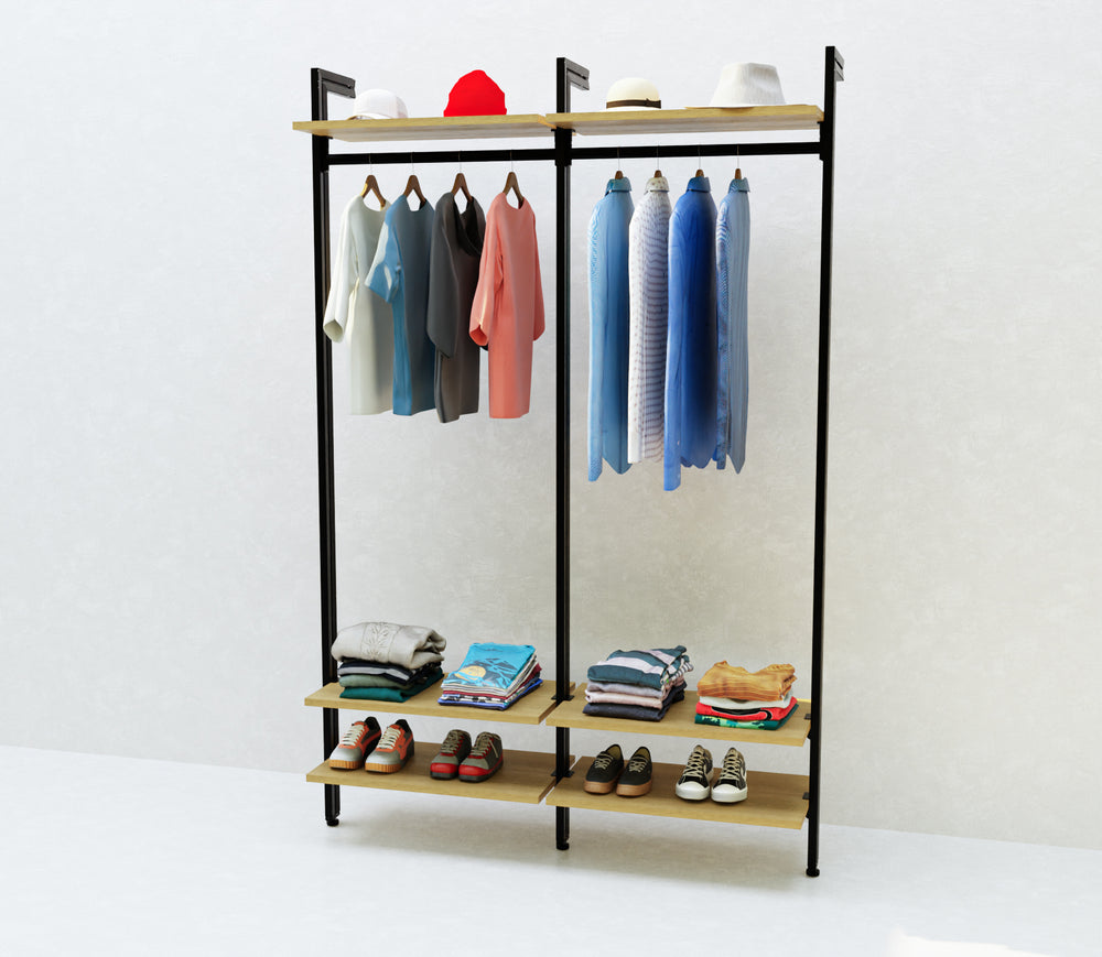 Modern Wardrobe Closet - Customizable Modular System for Contemporary Bedrooms CLOS-IT W-200