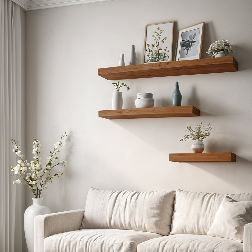 floating bedroom shelves