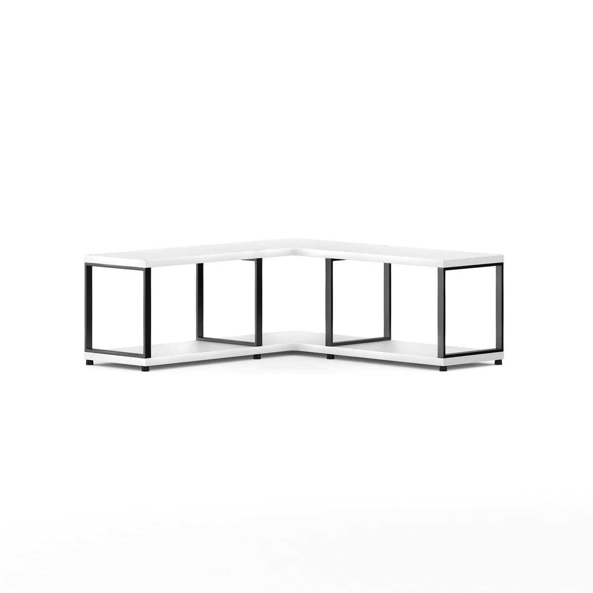 MAXX Modern Shelving Unit Corner 3x1 Shelf & Co.