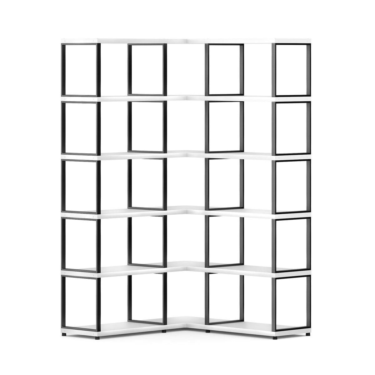 MAXX Modern Shelving Unit Corner 3x5 Shelf & Co.