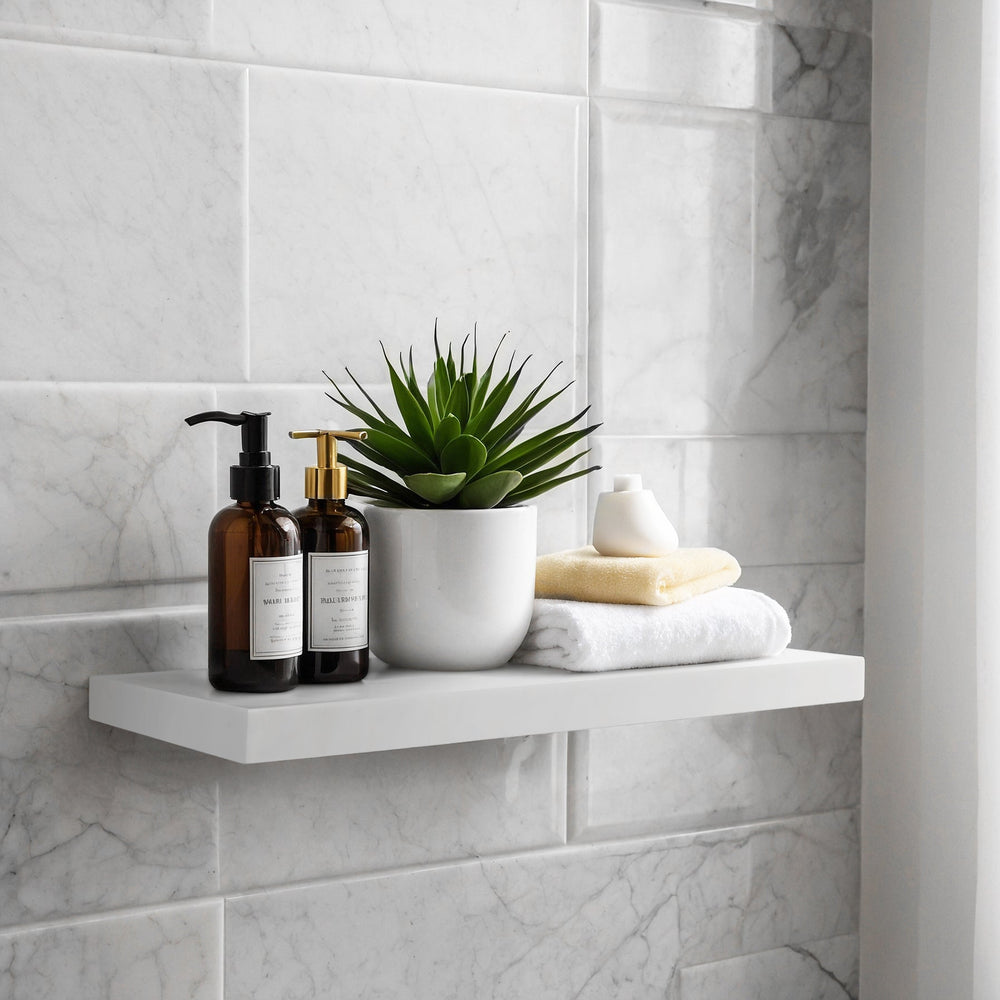Bathroom Floating Shelves