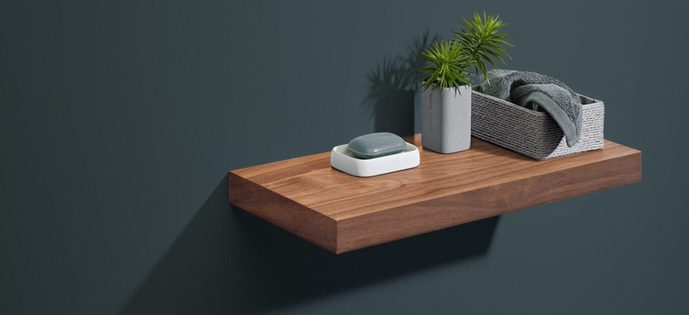 BIG BOY Floating Shelf - Real Wood Veneer