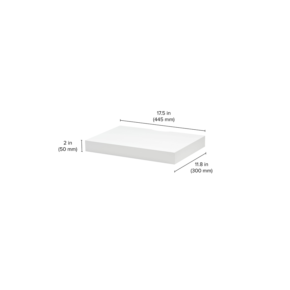 BIG BOY Floating Media Shelf