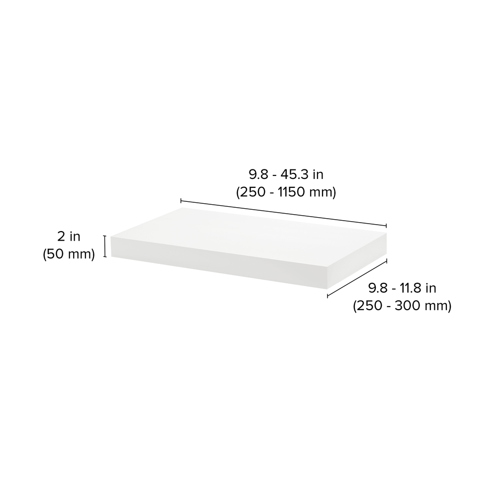 Floating Shelves for Living Room  Easy Installation