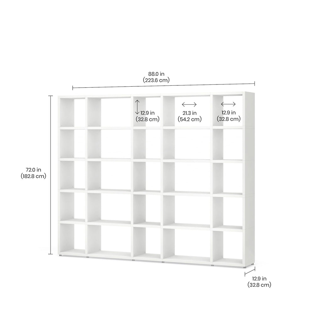 BOON Cube Storage Shelf Combo 3/2x5 Accessorized