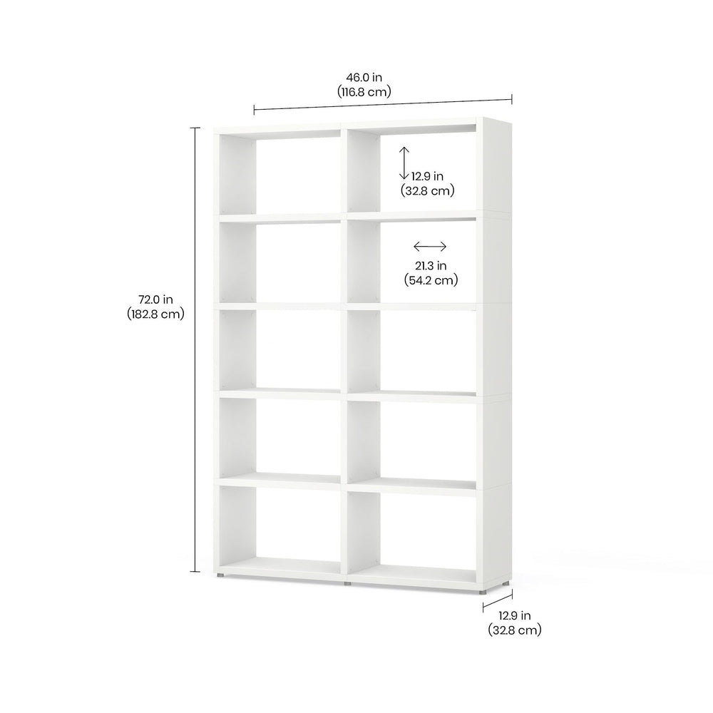 BOON Cube Storage Shelf Square 2x5