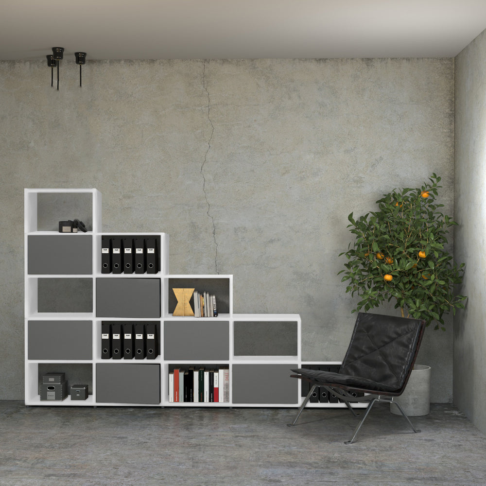 Storage Cubes – Thick Boards, Modern, Customizable Cube Organizer BOON Cube Storage Shelf Rectangular 1x3