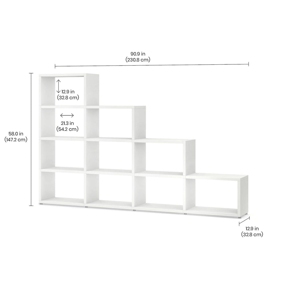 BOON Cube Storage Shelf Square Step 4x4