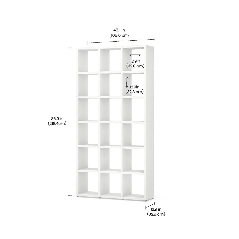 BOON Cube Storage Shelf Square 3x6