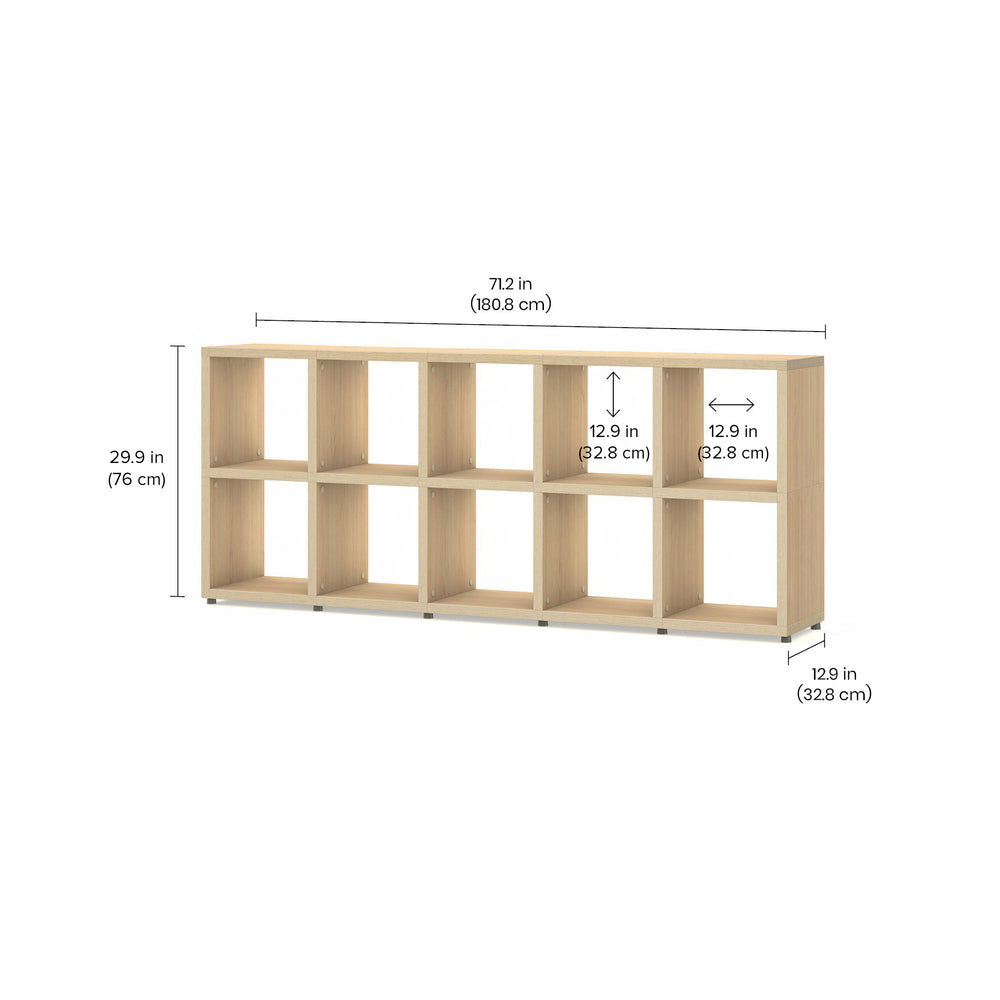BOON Cube Storage Shelf Square 5x2