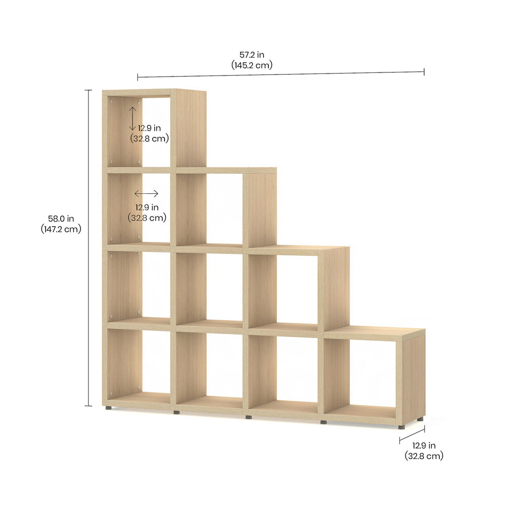 BOON Cube Storage Shelf Rectangular Step 4x4