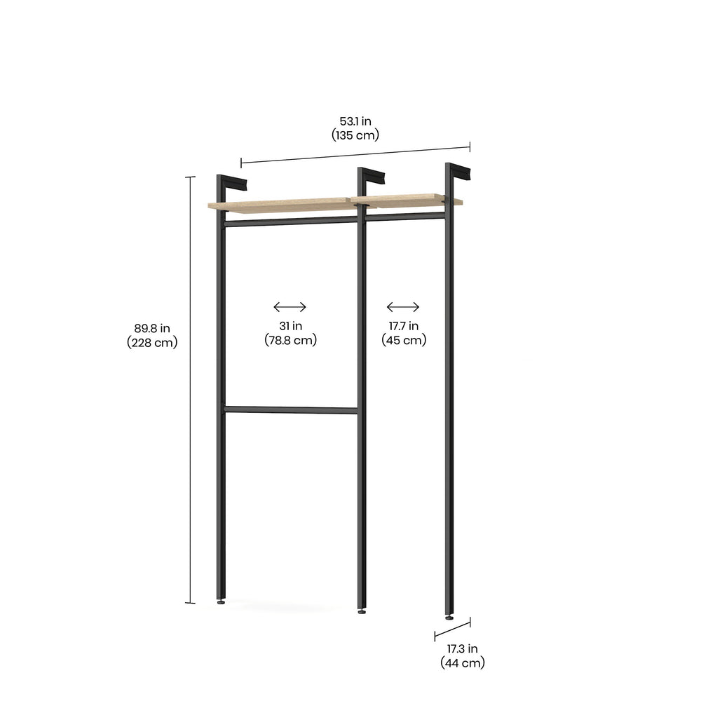 Best Closet Systems - Award Winning Modular Walk In Closet Organization System CLOS-IT W-153