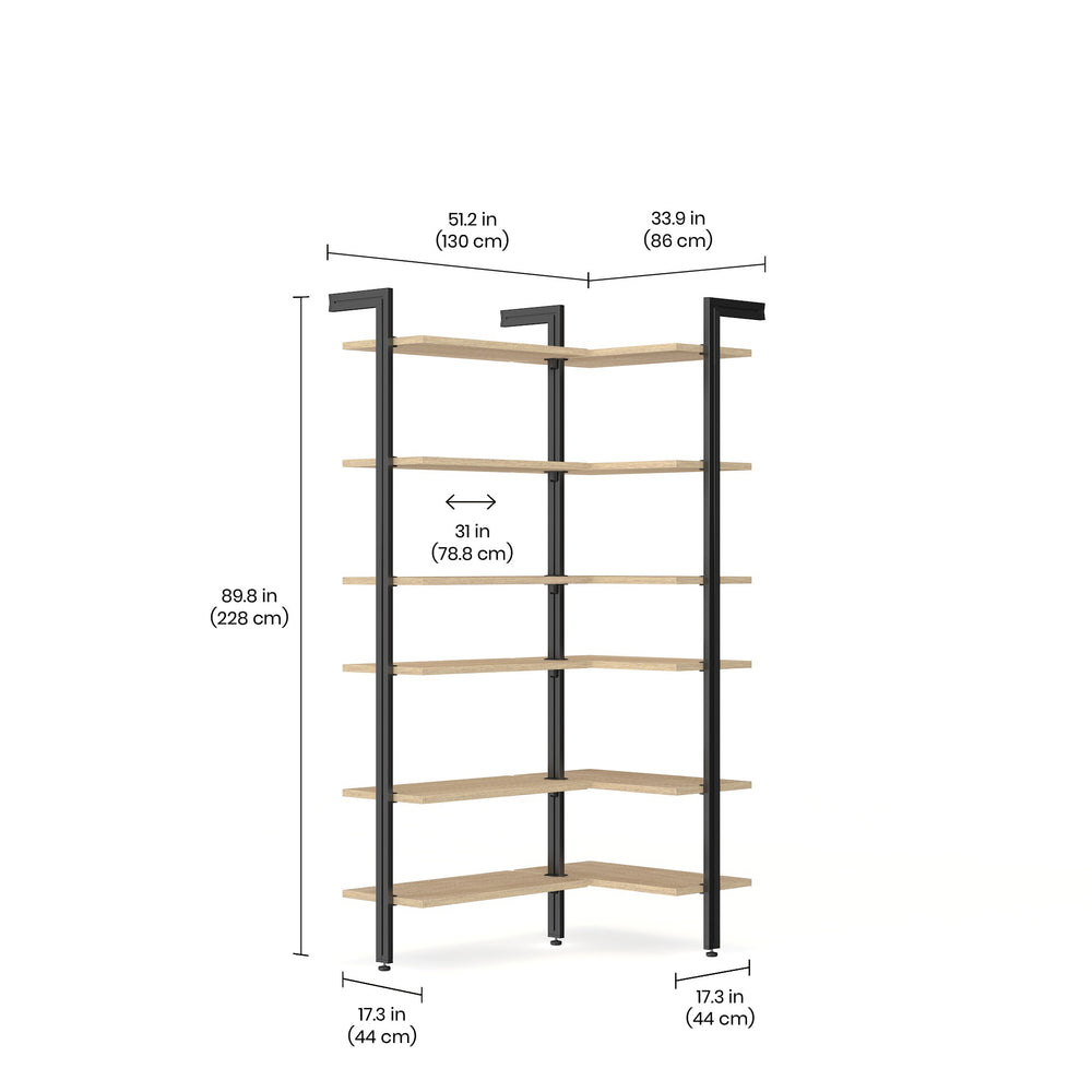 CLOS-IT W-201 Corner Closet Storage