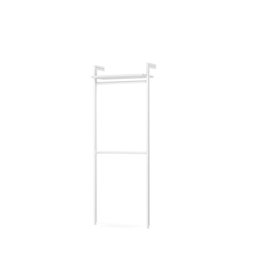 Open Wardrobe Solution with Easy Assembly - Freestanding Closet System CLOS-IT W-103