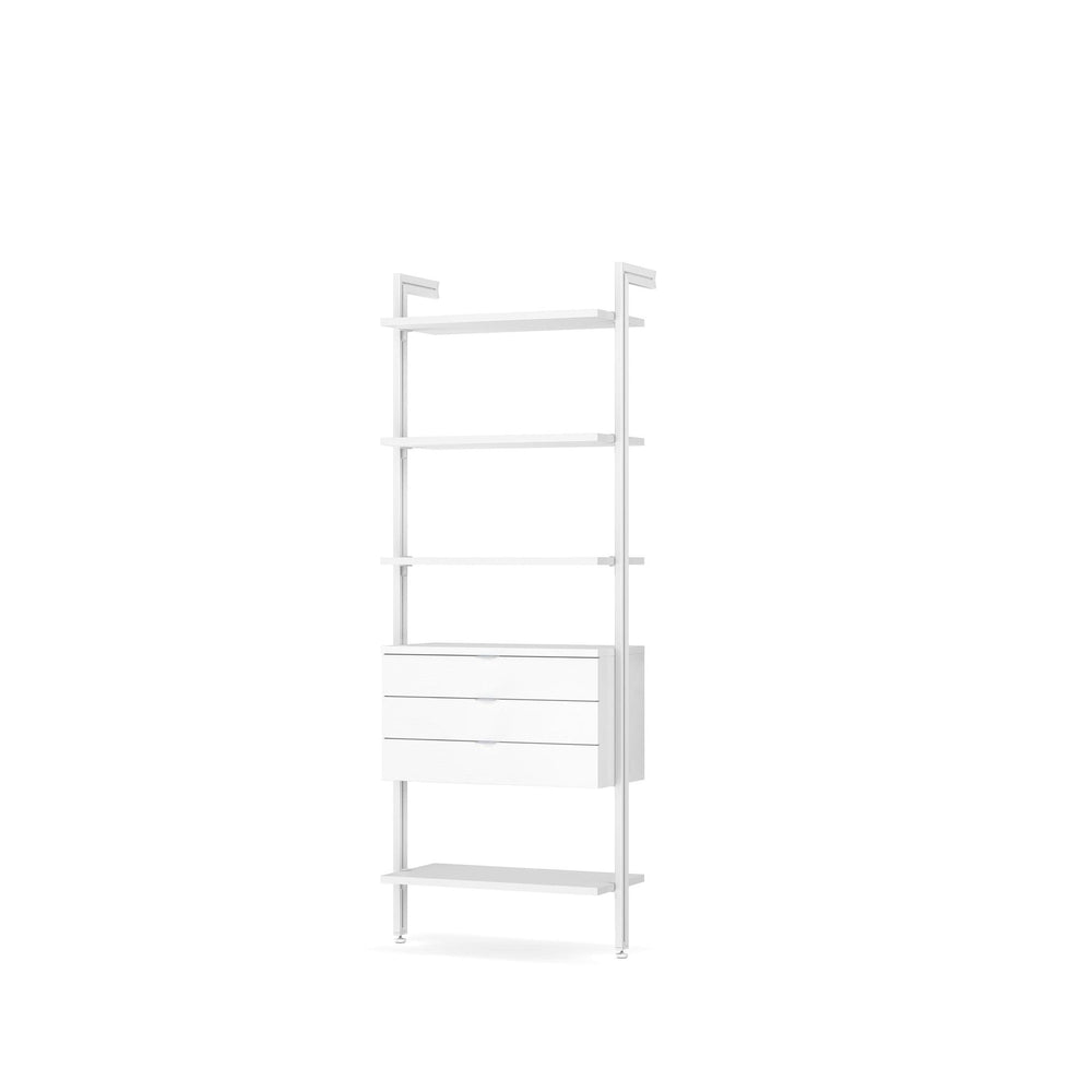 Premium Wardrobe with Drawers - Modern Modular Closet System  CLOS-IT W-105