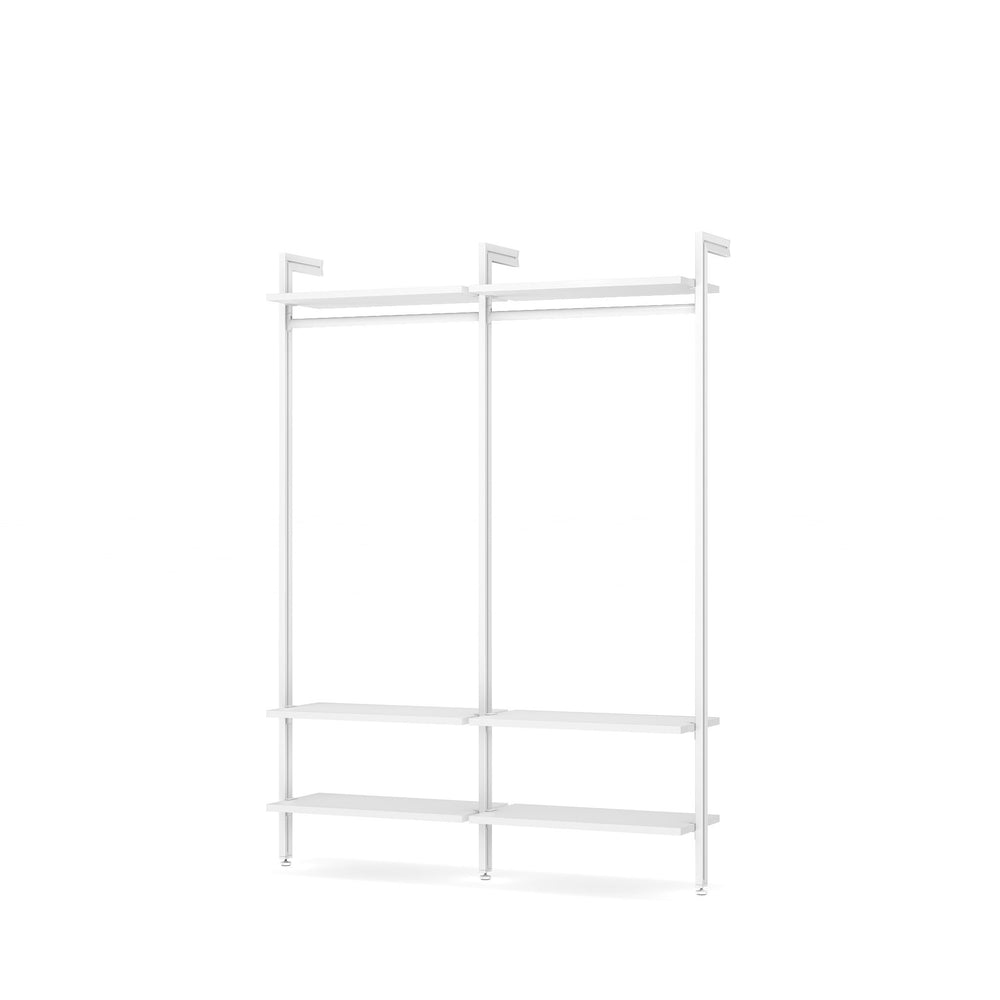 Premium Custom Closet Systems - Modern Walk In Closet Organizer with Easy Installation CLOS-IT W-200