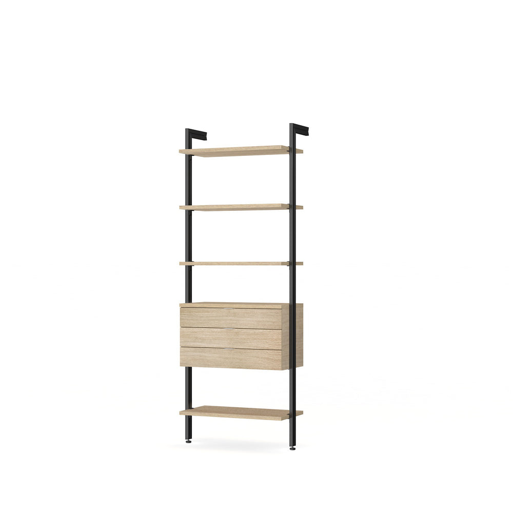 Premium Wardrobe with Drawers - Modern Modular Closet System  CLOS-IT W-105