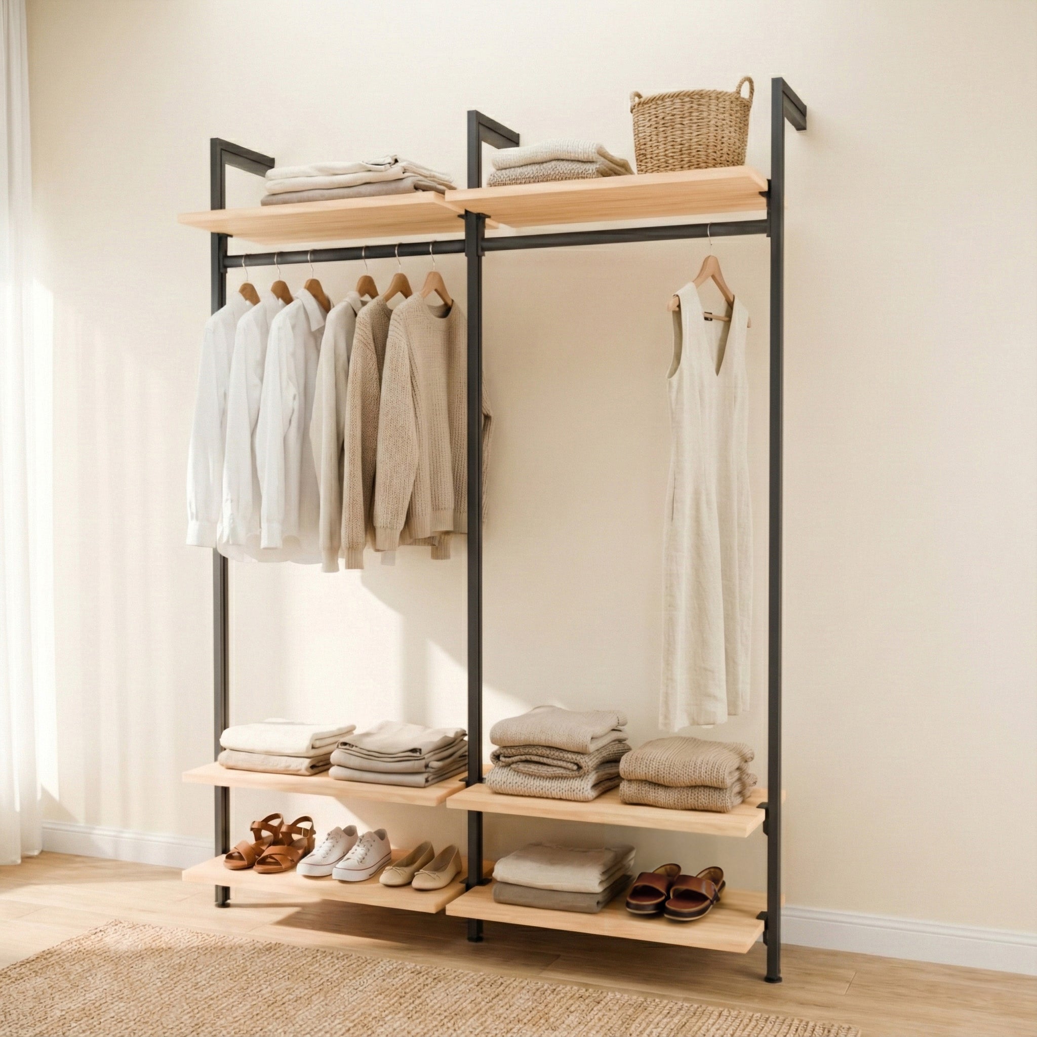 Modern Wardrobe Closet - Customizable Modular System  CLOS-IT W-200