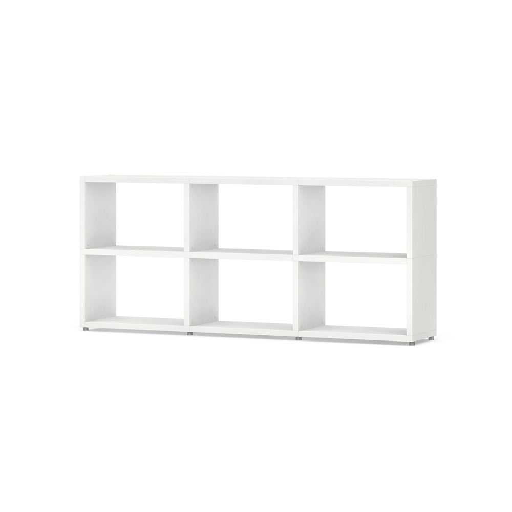 6 Cube Organizer Shelf – Modular, Durable Storage Solution for Home & Office BOON Cube Storage Shelf Square 3x2