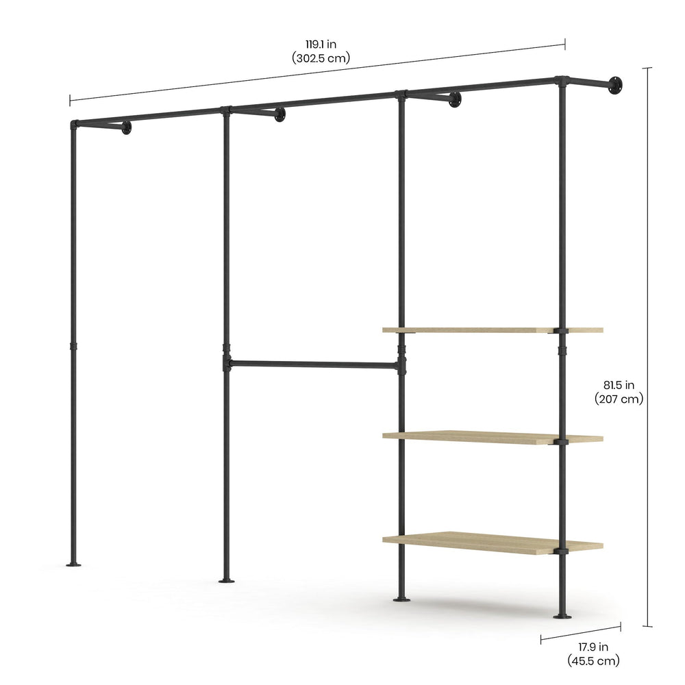 PIPE Wardrobe Wall 6