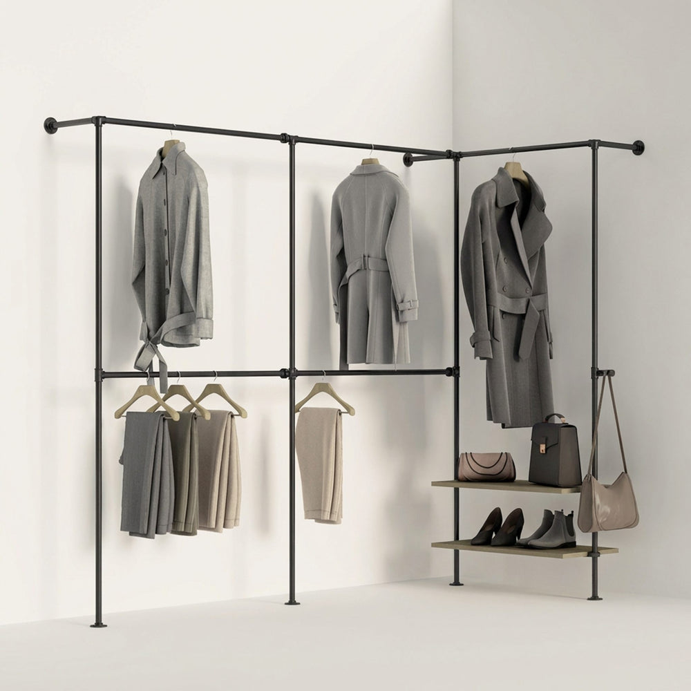 PIPE Wardrobe Corner Wall 2