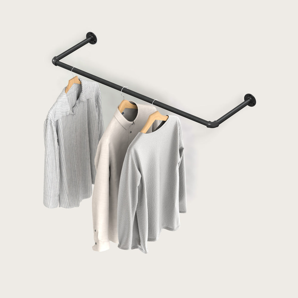 PIPE Wardrobe Clothes rail 3