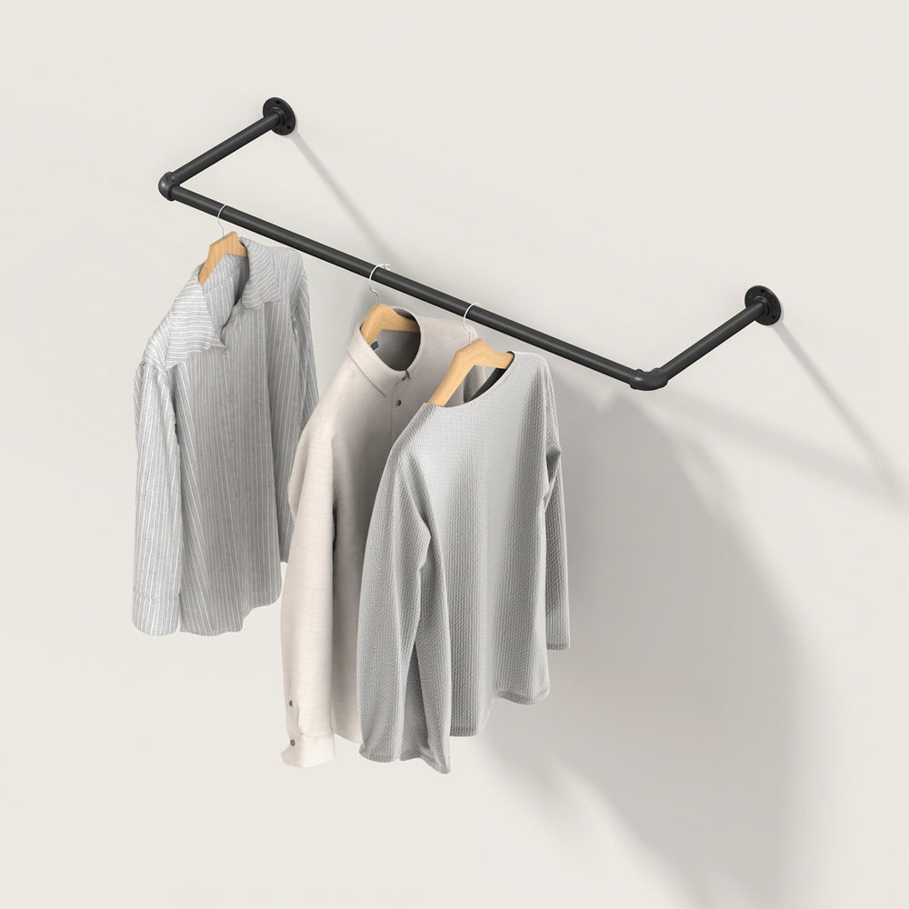 PIPE Wardrobe Clothes rail 2