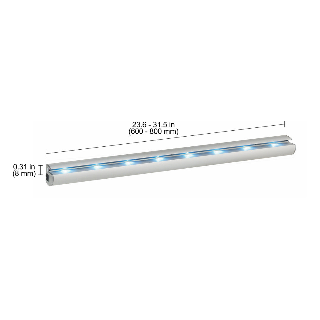 LED Rail Glass Shelf Bracket | Shelf & Co.