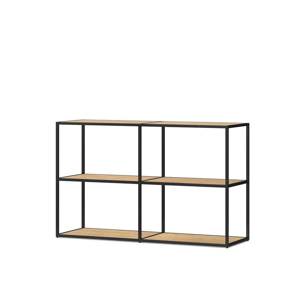 Freestanding Shelves - Modern Storage System with Custom Design & German Engineering LIUM Decorative Shelving Unit L 2x2