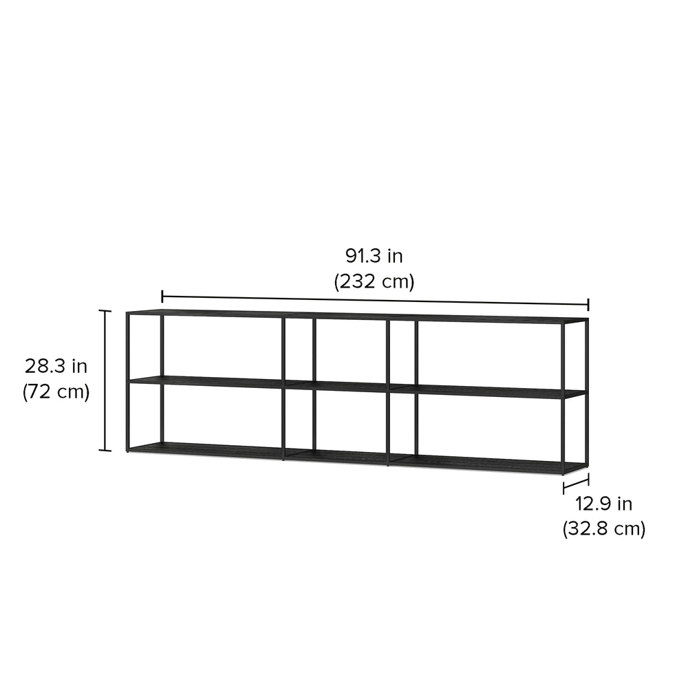 LIUM Decorative Shelving Unit Combo 3x2/2