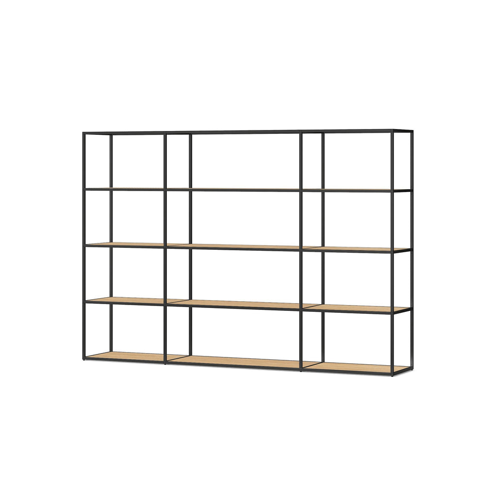 Bookshelf Shelving Unit - Modern Display Storage with Custom Shelves  LIUM Decorative Shelving Unit Combo 3x4/1