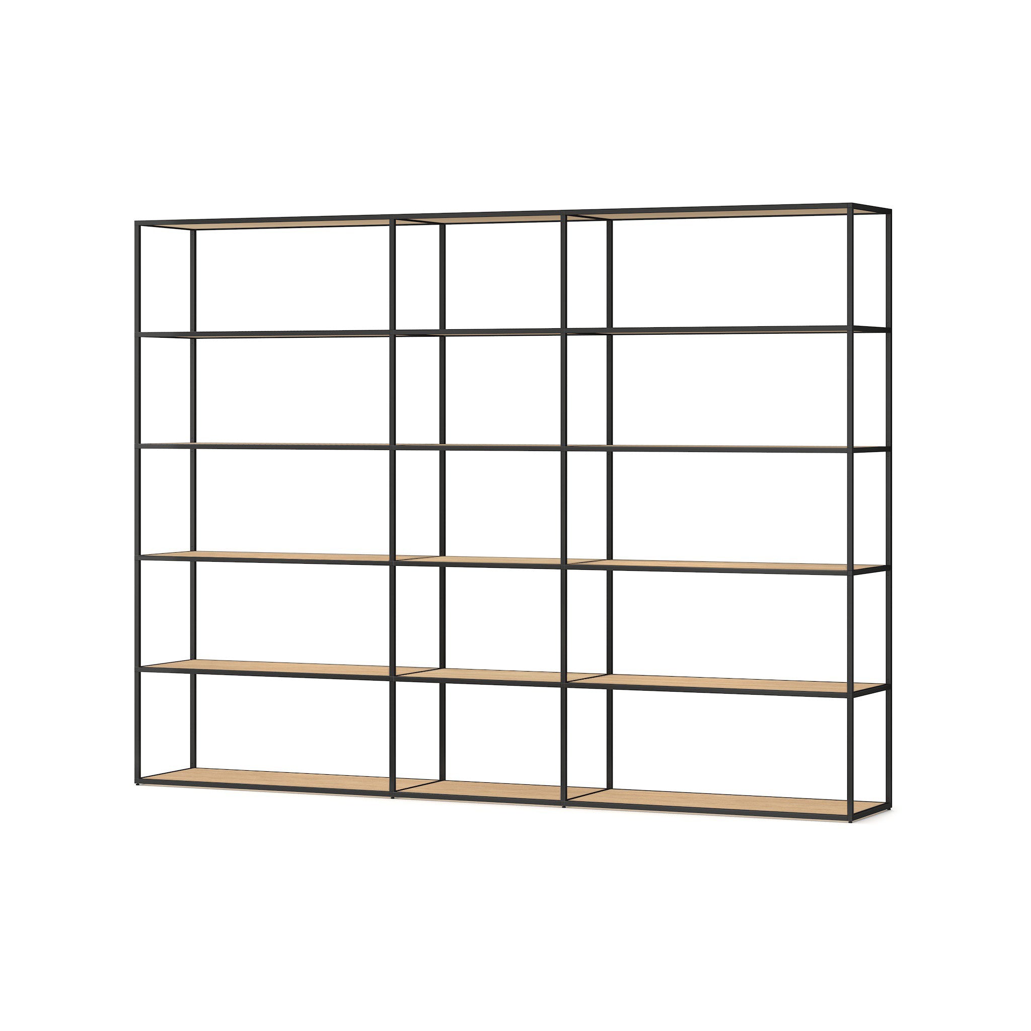 LIUM - black design shelf in industrial style l Configure
