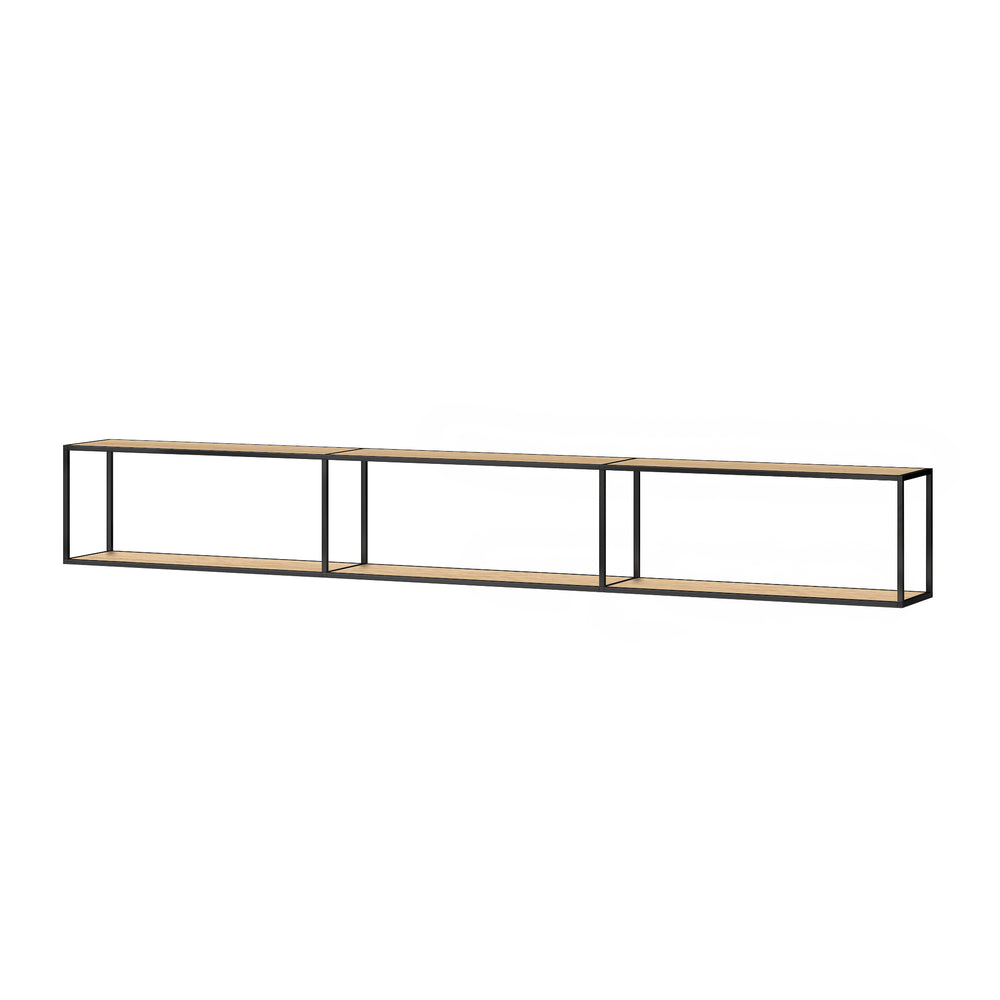 LIUM Wall Mounted Shelving Unit XL 3x1