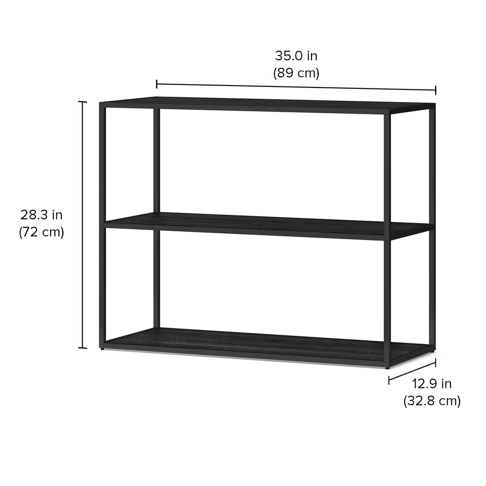 Modern Shelving Unit & Bookcase - Customizable Display Shelves with German Engineering LIUM Decorative Shelving Unit XL 1x2