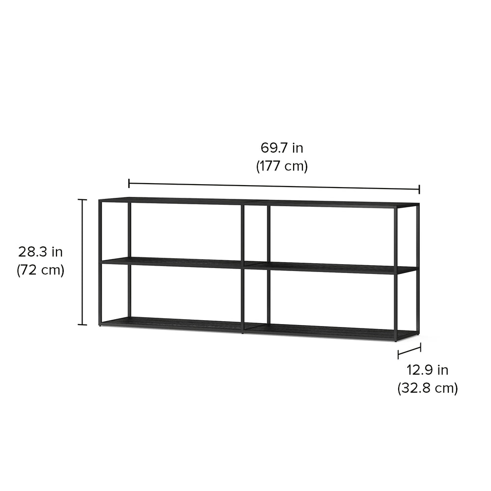 Customize Freestanding Shelves - Modern Storage System with Custom Design & German EngineeringLIUM Decorative Shelving Unit XL 2x2