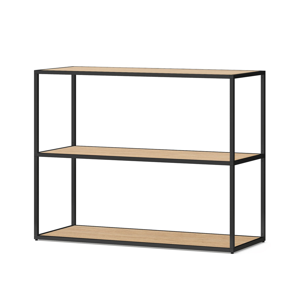 Modern Shelving Unit & Bookcase - Customizable Display Shelves with German Engineering LIUM Decorative Shelving Unit XL 1x2