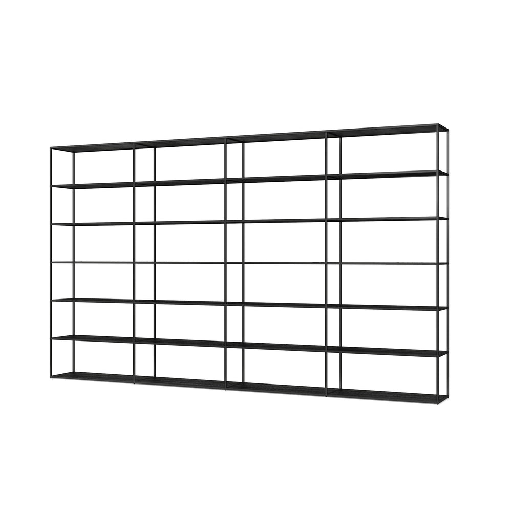 Floor to Ceiling Bookshelves - Modern Tall Storage with Custom ShelvesLIUM Decorative Shelving Unit XL 4x6