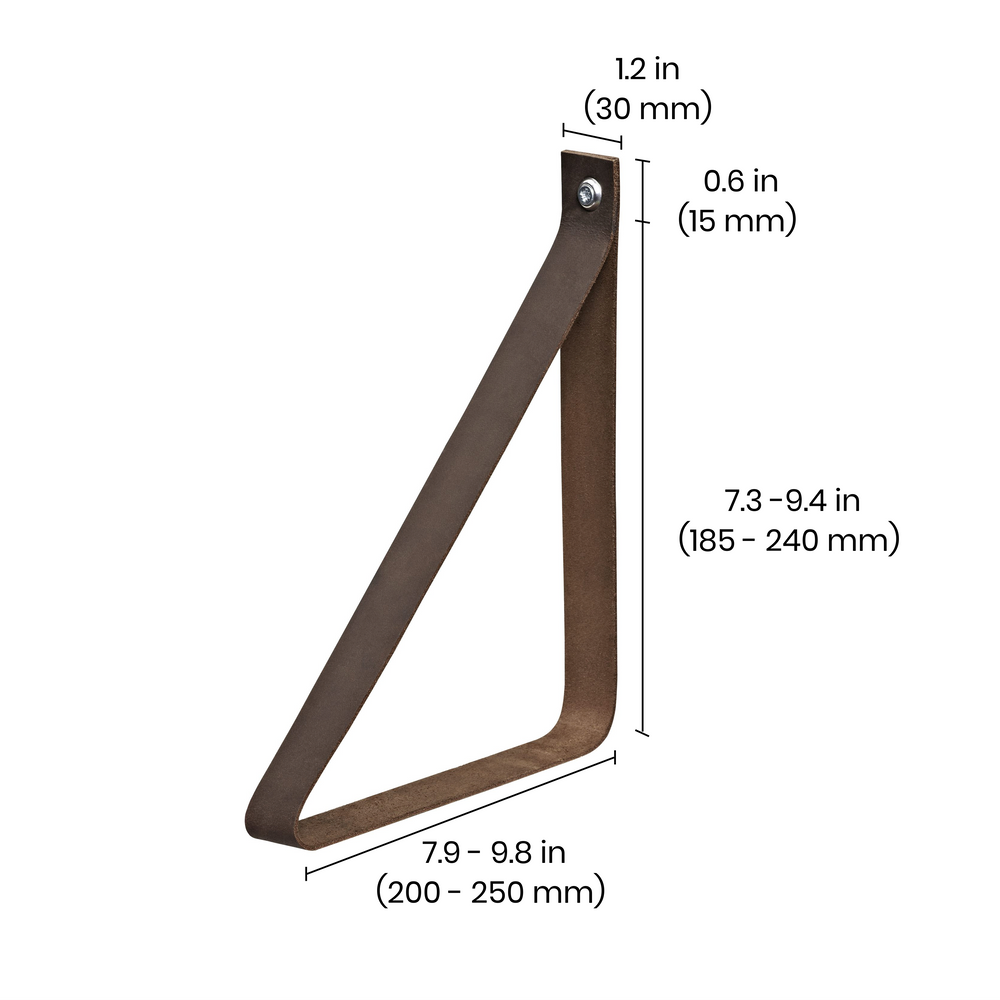 Loop Shelf Support LOOP Shelf Bracket - Set | Shelf & Co.