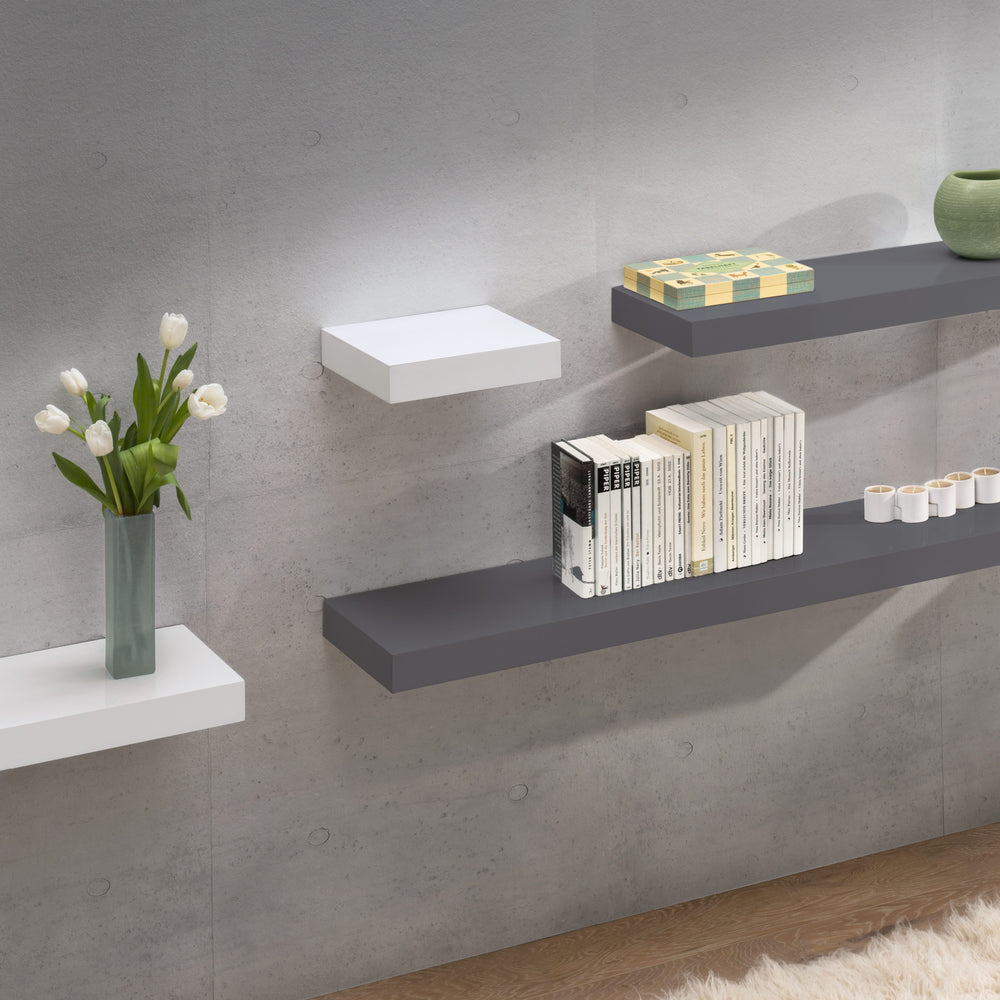Floating Shelves for Bedroom - Sturdy Wall Shelves for Bedroom with Professional Modern Finish