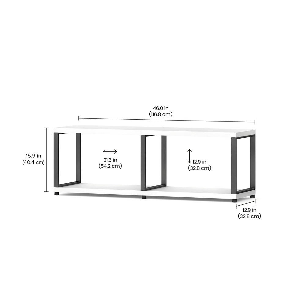 MAXX Modern Shelving Unit 2x1