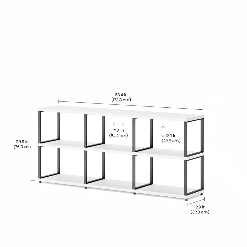 MAXX Modern Shelving Unit 3x2