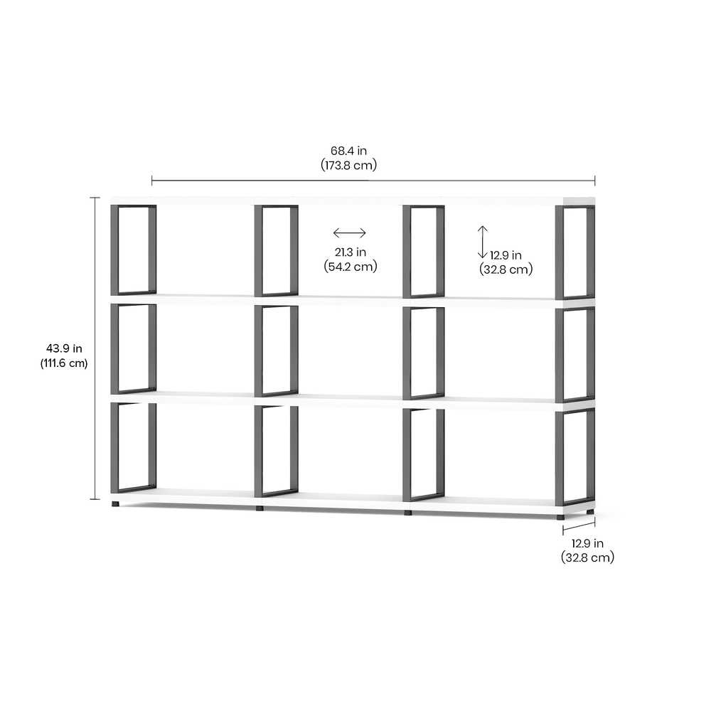 MAXX Modern Shelving Unit 3x3