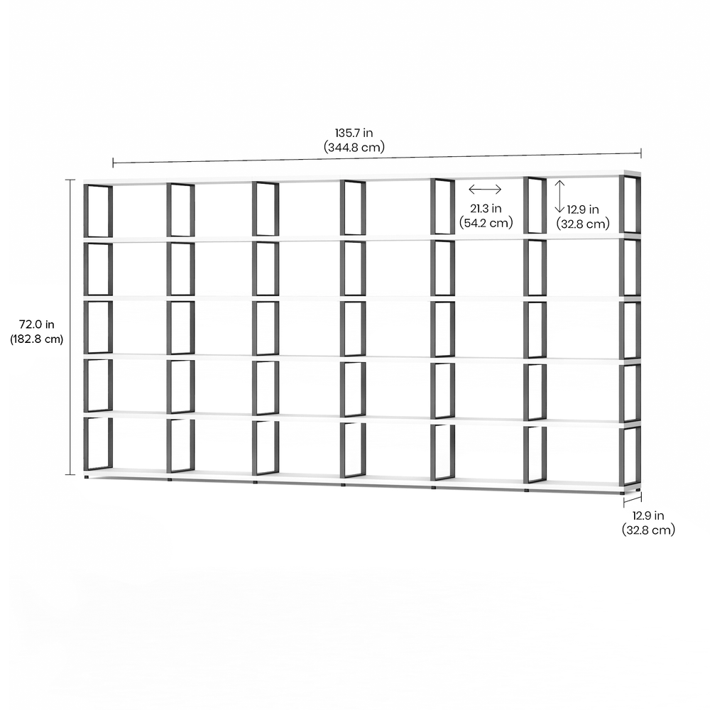 MAXX Modern Shelving Unit 6x5