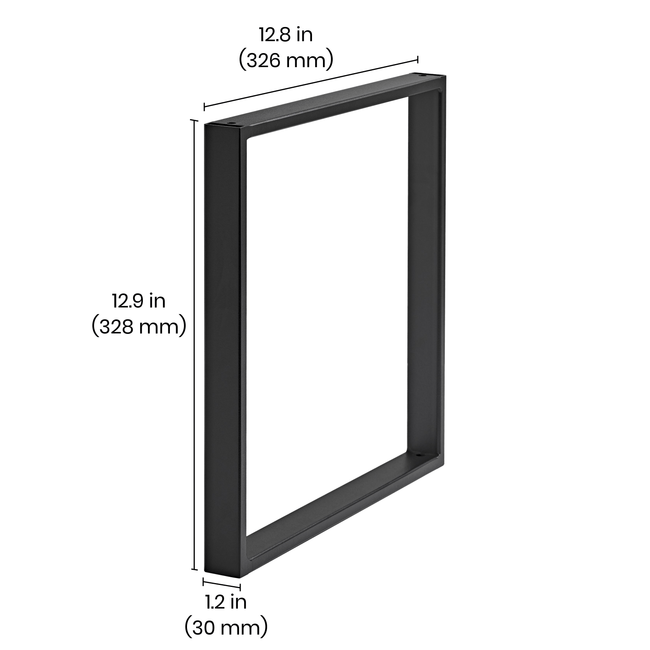 MAXX Modern Shelving Unit Metal Frame Component – Shelf & Co.