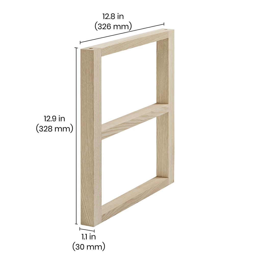 MAXX Modern Shelving Unit Wood Frame Component