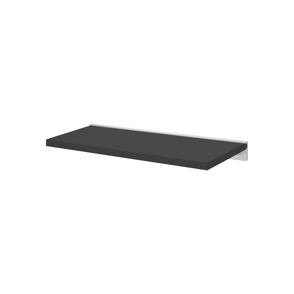 Sturdy Shelf and Bracket Kit With Stylish Supports - Ideal Bathroom, Kitchen, Living Room or Bedroom Shelves