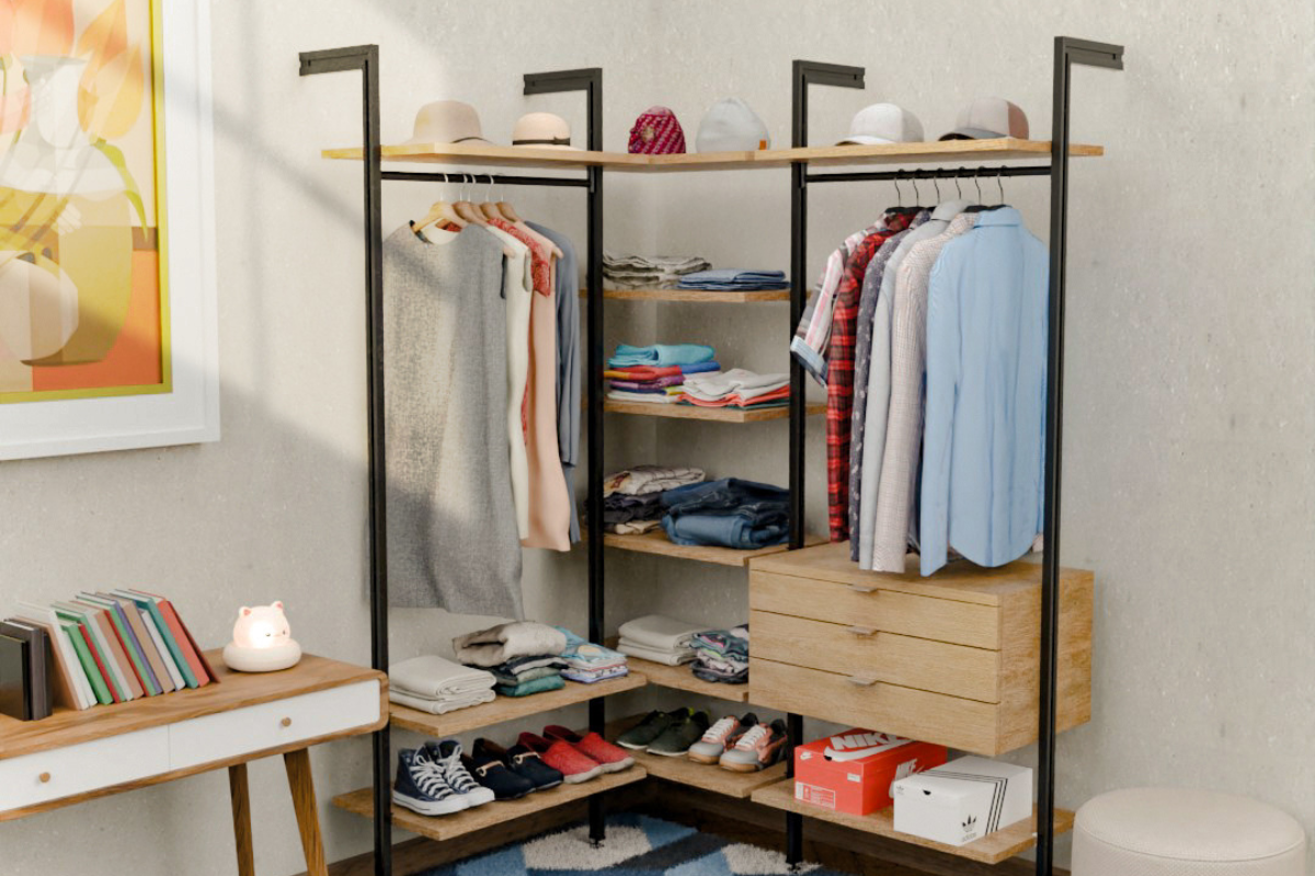 CLOS-IT: Modular Closet Wardrobe – Shelf & Co.