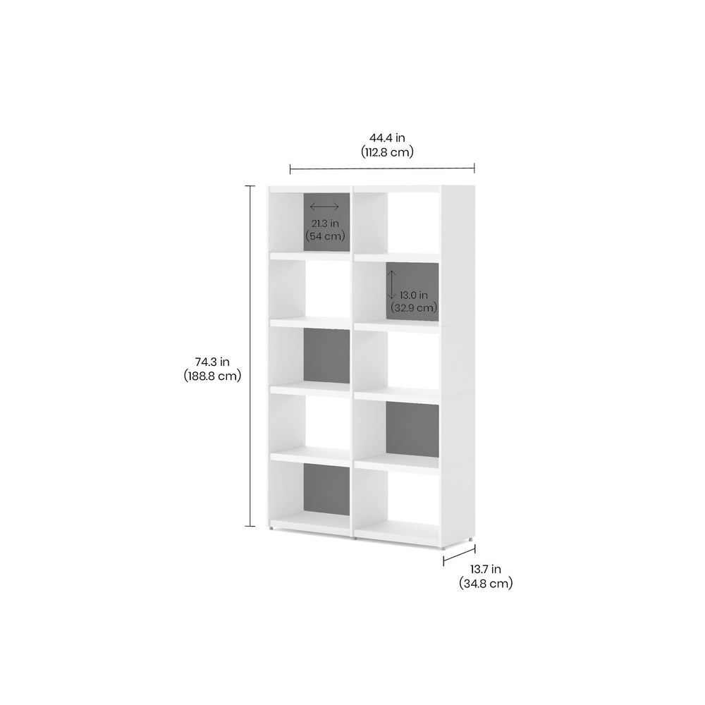 YOMO Modular Bookshelf 2x5