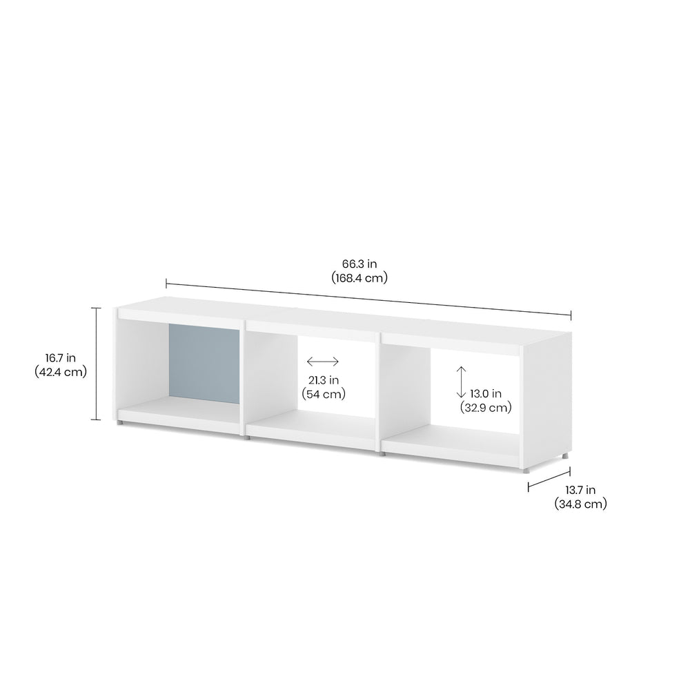 YOMO Modular Bookshelf 3x1